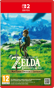 Opakowanie gry The Legend of Zelda: Breath of the Wild – Nintendo Switch 2 Edition