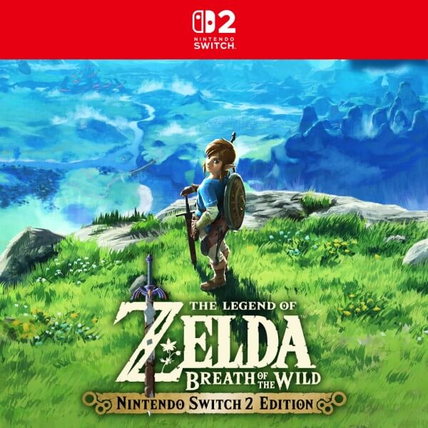 Branding edycji Nintendo Switch 2 dla The Legend of Zelda: Breath of the Wild